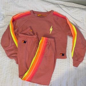 Aviator nation pink neon pair